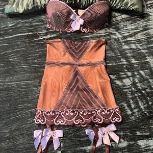Trashy Lingerie Corazon Set (Bullet Bra and Waist Trainer)